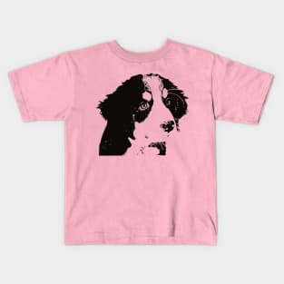 Bernese Mountain Dog Face Design - A Berner Christmas Gift Kids T-Shirt